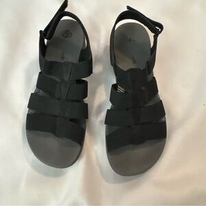 Cloudsteppers by Clarks Black Sandals